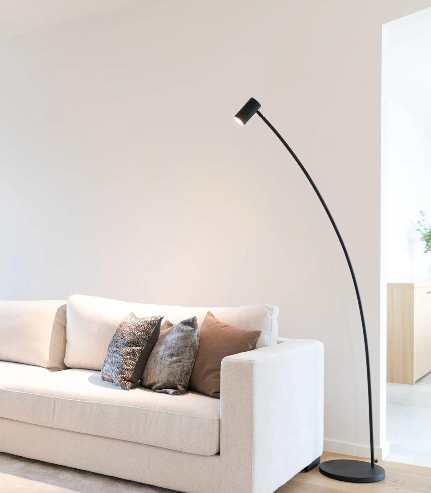 Sale Floyd - Vloerlamp - Zwart Vloerlampen