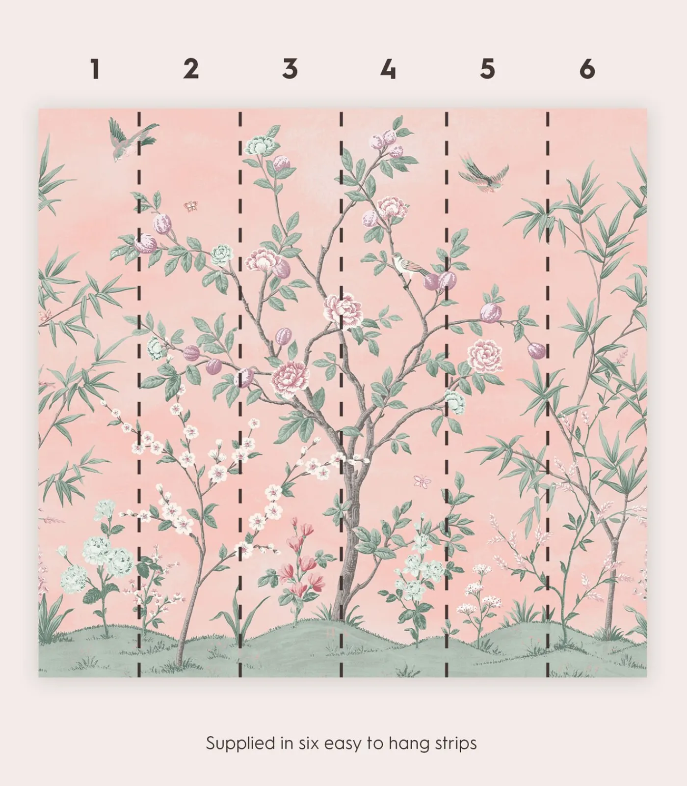 Clearance Fotobehang Eglantine Wanddecoratie