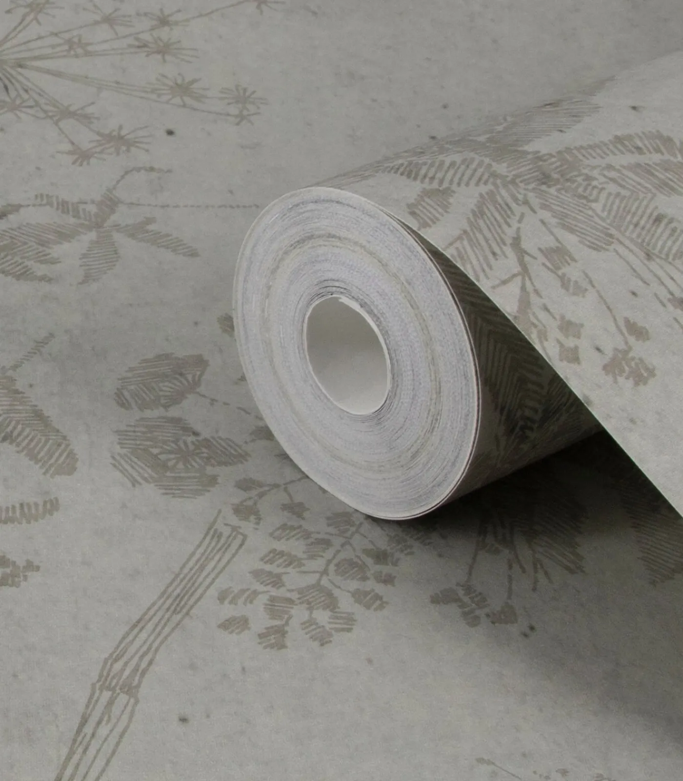 Discount Fotobehang Wild Flower Concrete Wanddecoratie