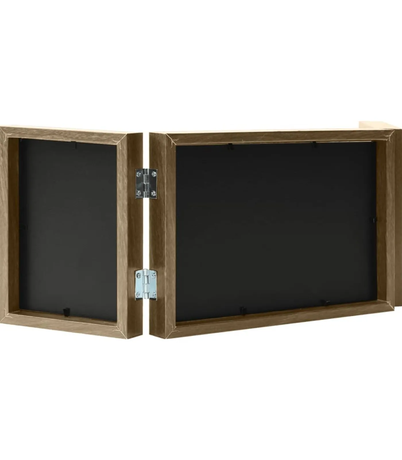 Online Fotolijst drieluik 28x18 cm+2x(13x18 cm) lichtbruin Fotolijsten