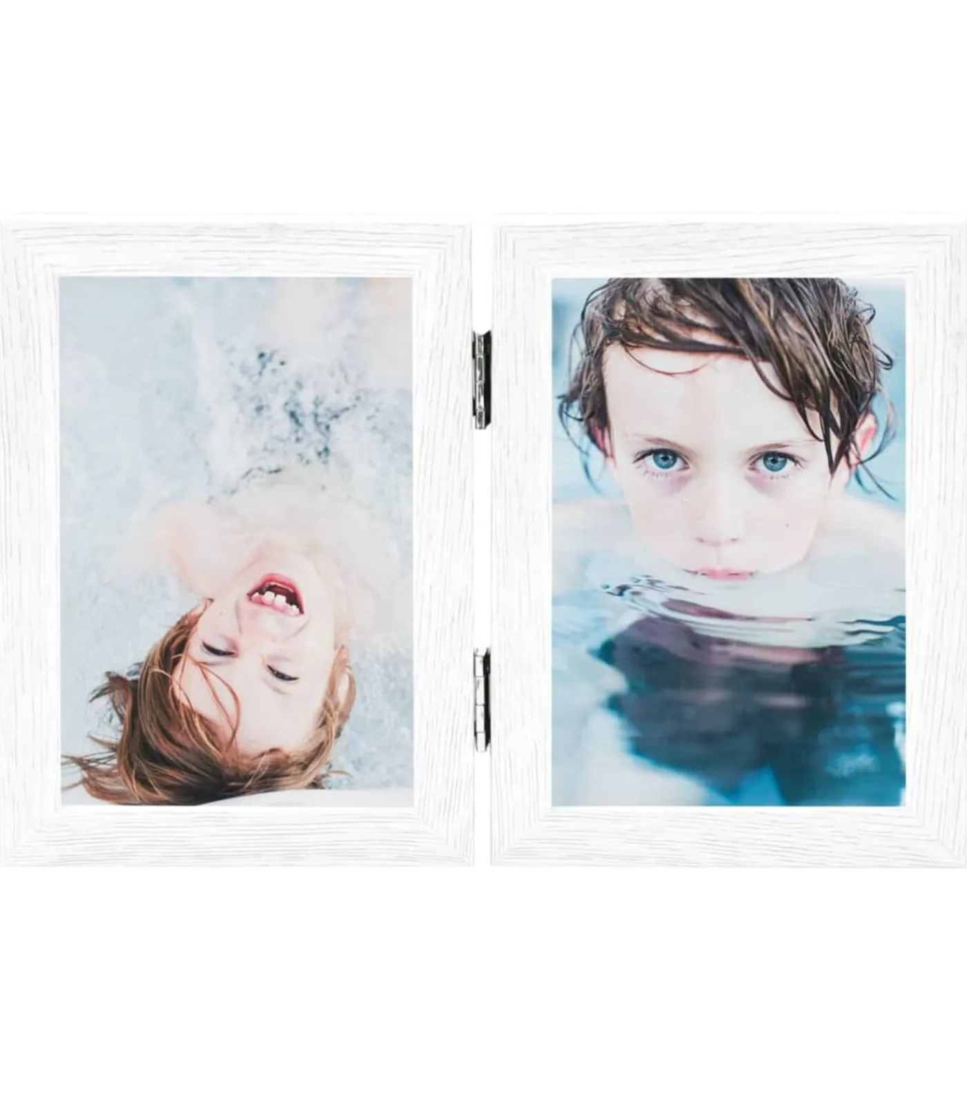 Sale Fotolijst tweeluik 2x(10x15 cm) wit Fotolijsten