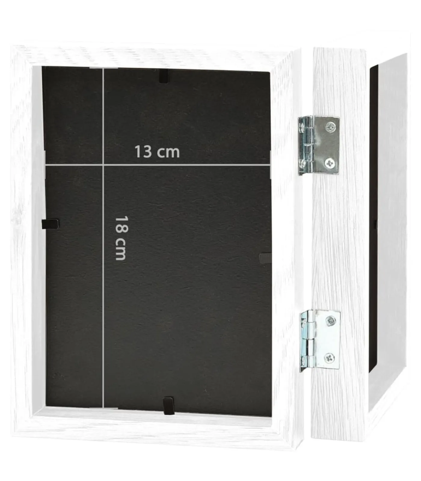 Fotolijst tweeluik 2x(13x18 cm) wit Fotolijsten