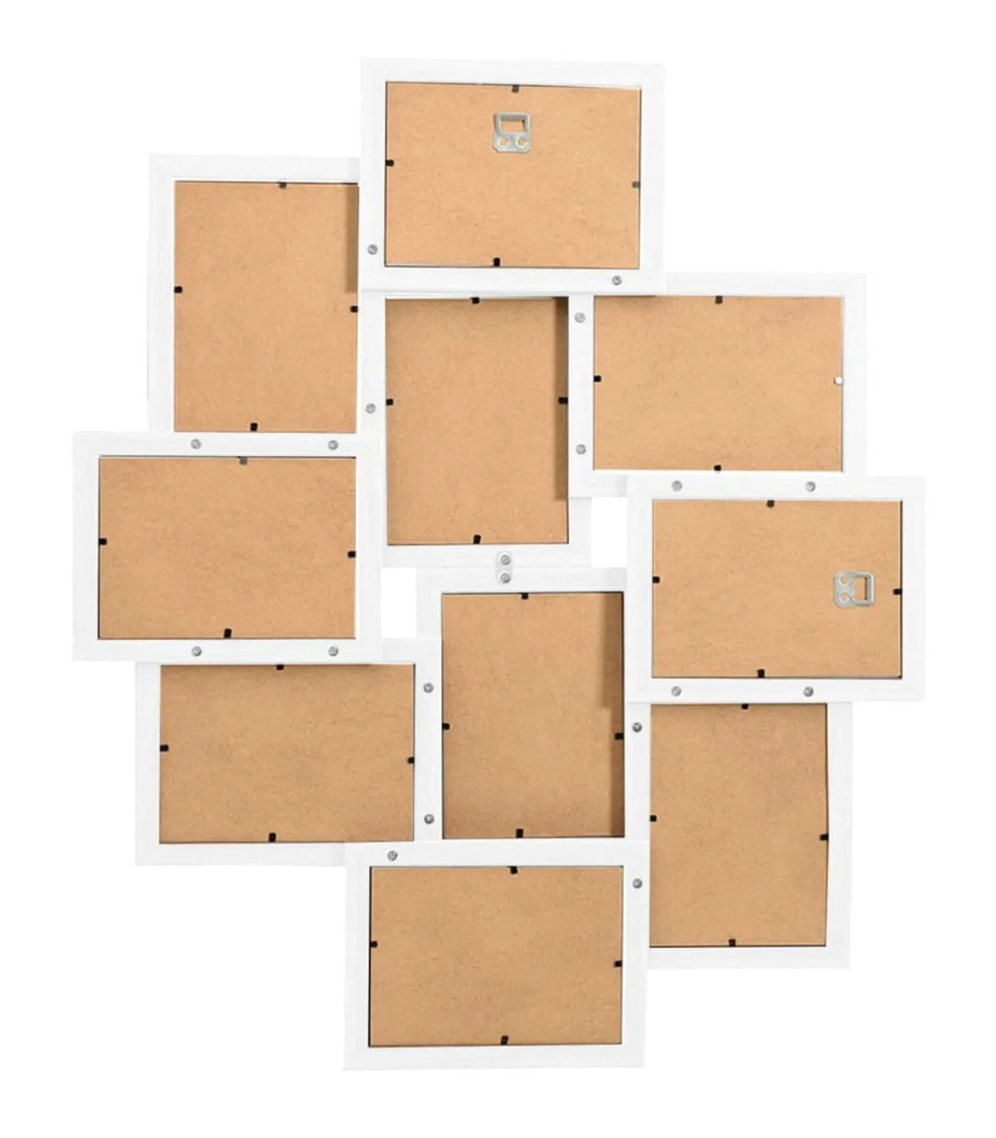 Clearance Fotolijst voor 10x(13x18 cm) foto MDF wit Fotolijsten