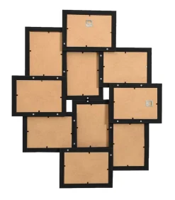 Hot Fotolijst voor 10x(10x15 cm) foto MDF zwart Fotolijsten