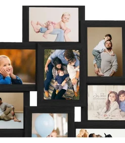 Hot Fotolijst voor 10x(10x15 cm) foto MDF zwart Fotolijsten