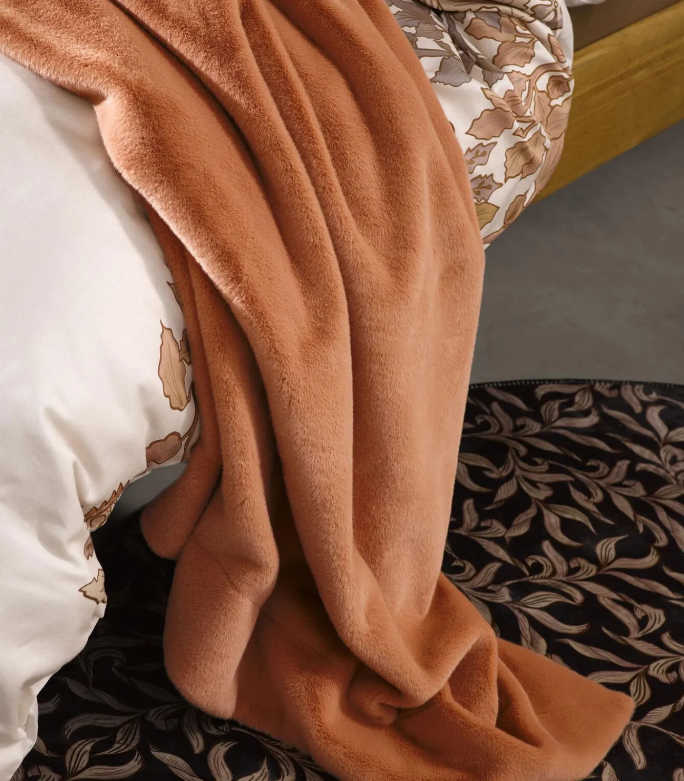 Discount FURRY - Plaid Bedspreien