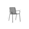 Discount Gaby - Zwarte metalen fauteuil Stoelen