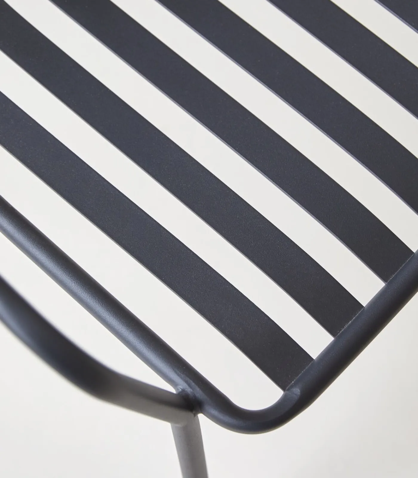 Discount Gaby - Zwarte metalen fauteuil Stoelen