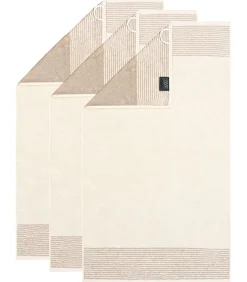 Gastendoekje Luxury Home Two-Tone Set van 3 Handdoeken