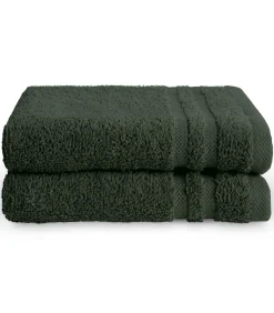 Discount Gastendoekjes 30x50 cm Donker Groen - 6 stuks Handdoeken