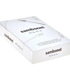 Outlet Gebaksvorkjes Rock Zilver 6 Stuks Bestek