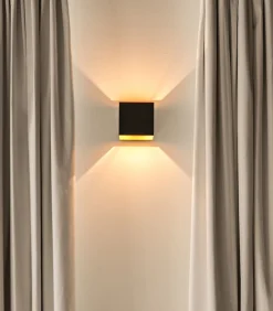 Gerona - Wandlamp - Zwart Muurverlichting