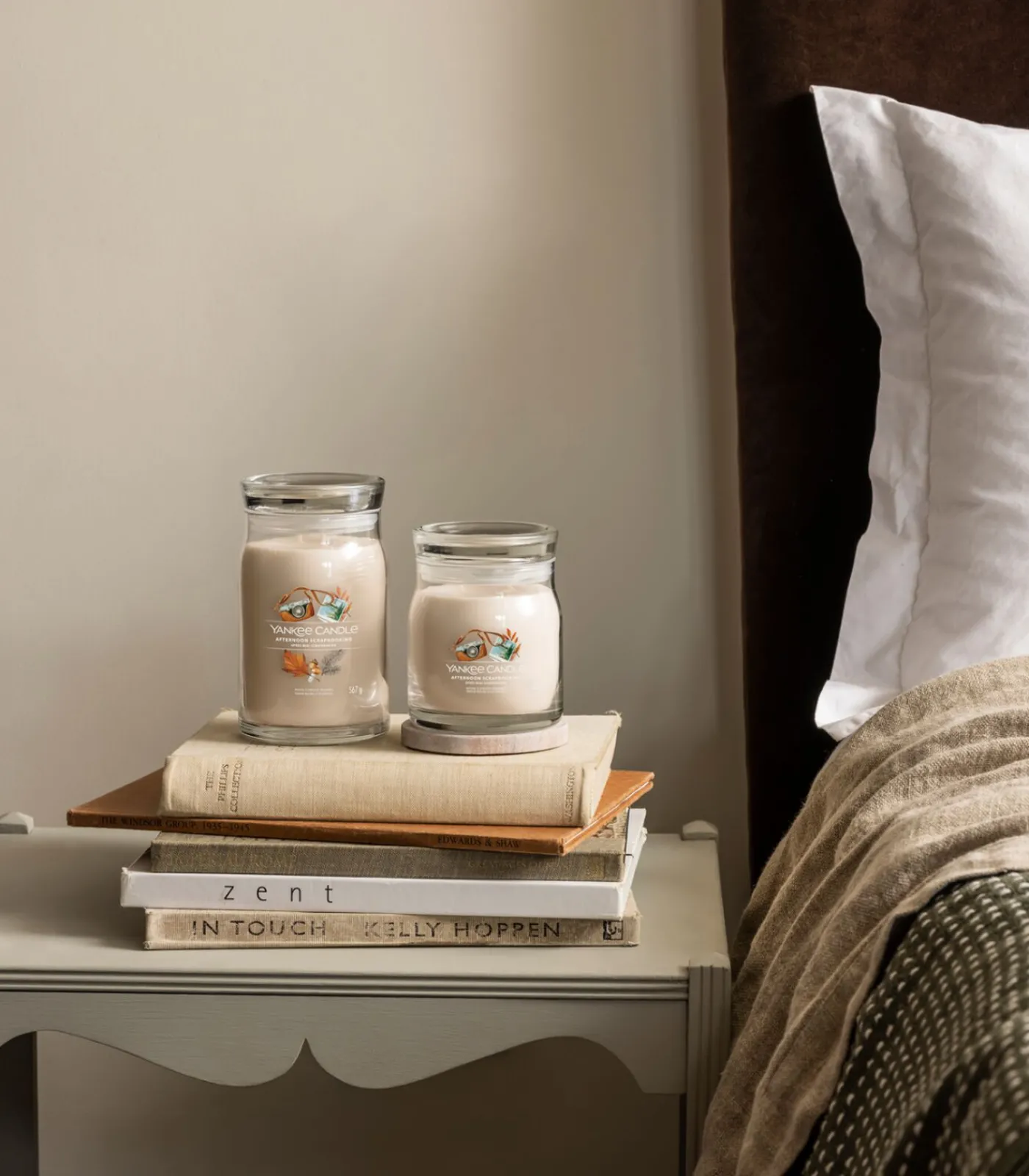 Outlet Geurkaars Afternoon Scrapbooking Signature Large Jar Kaarsen & Kaarshouders