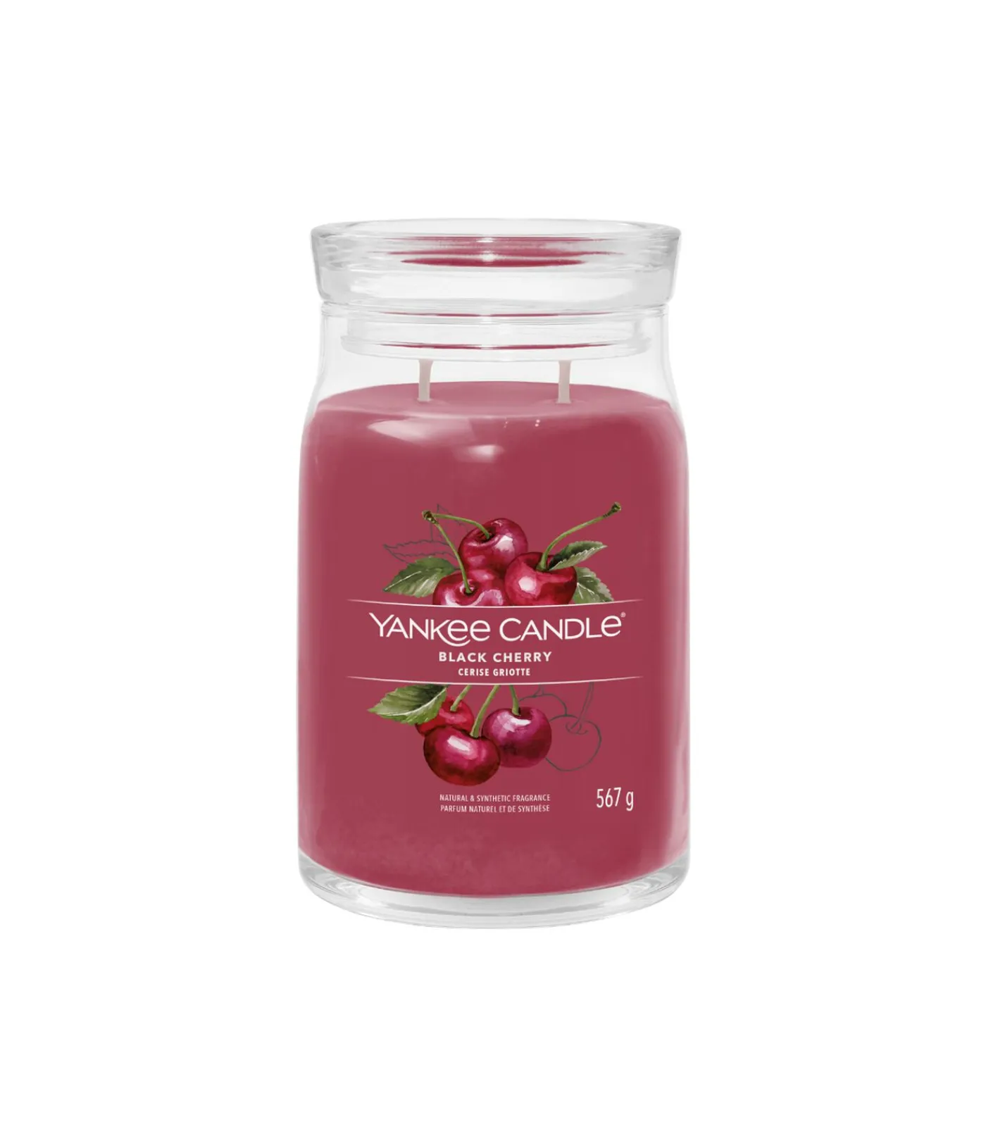 Best Geurkaars Black Cherry Signature Large Jar Kaarsen & Kaarshouders
