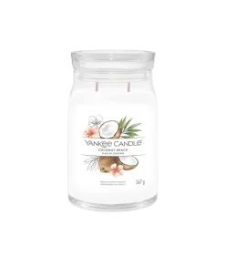 Sale Geurkaars Coconut Beach Signature Large Jar Kaarsen & Kaarshouders