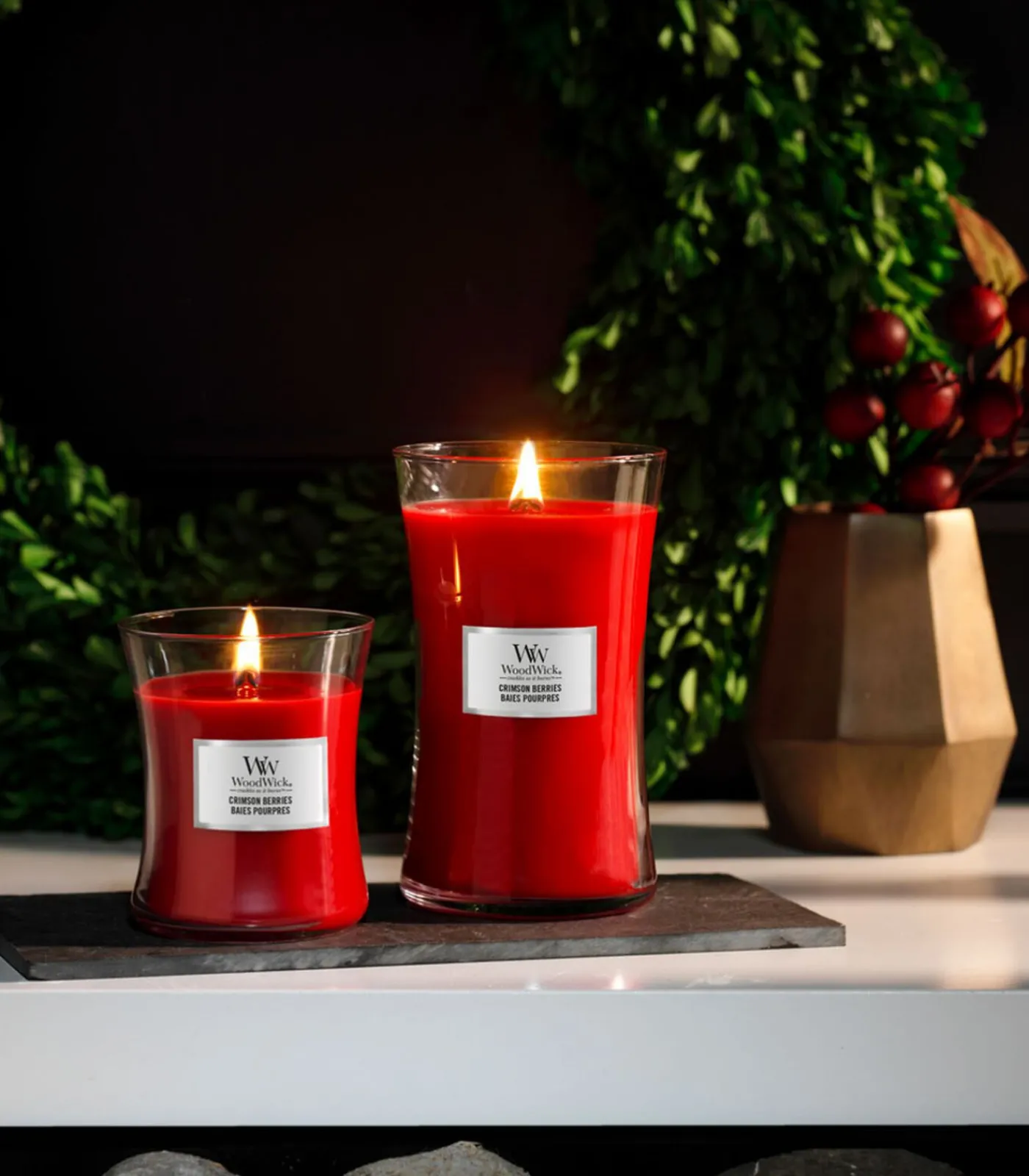 Online Geurkaars Crimson Berries Mini Kaarsen & Kaarshouders