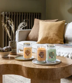 Online Geurkaars Glistening Leaves Signature Large Jar Kaarsen & Kaarshouders