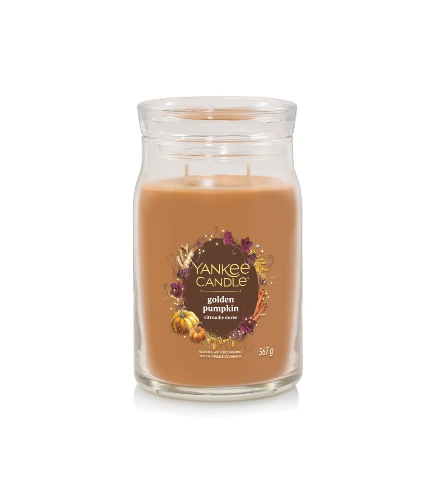 Outlet Geurkaars Golden Pumpkin Signature Large Jar Kaarsen & Kaarshouders