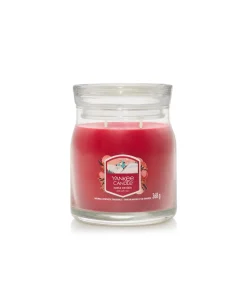 Hot Geurkaars Santa on Skis Signature Medium Jar Kaarsen & Kaarshouders