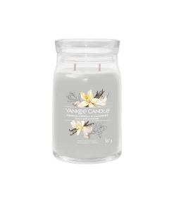 Geurkaars Smoked Vanilla & Cashmere Signature Large Jar Kaarsen & Kaarshouders