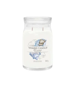 New Geurkaars Soft Blanket Signature Large Jar Kaarsen & Kaarshouders