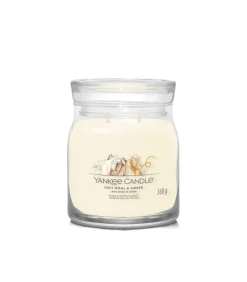 Discount Geurkaars Soft Wool & Amber Signature Medium Jar Kaarsen & Kaarshouders