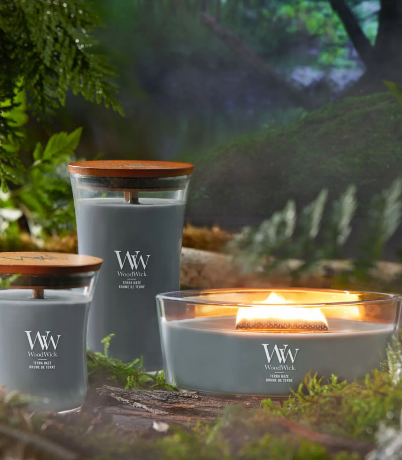 Outlet Geurkaars Terra Haze Ellipse Candle Kaarsen & Kaarshouders