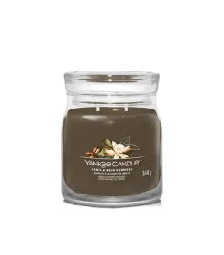 Clearance Geurkaars Vanilla Bean Espresso Signature Medium Jar Kaarsen & Kaarshouders