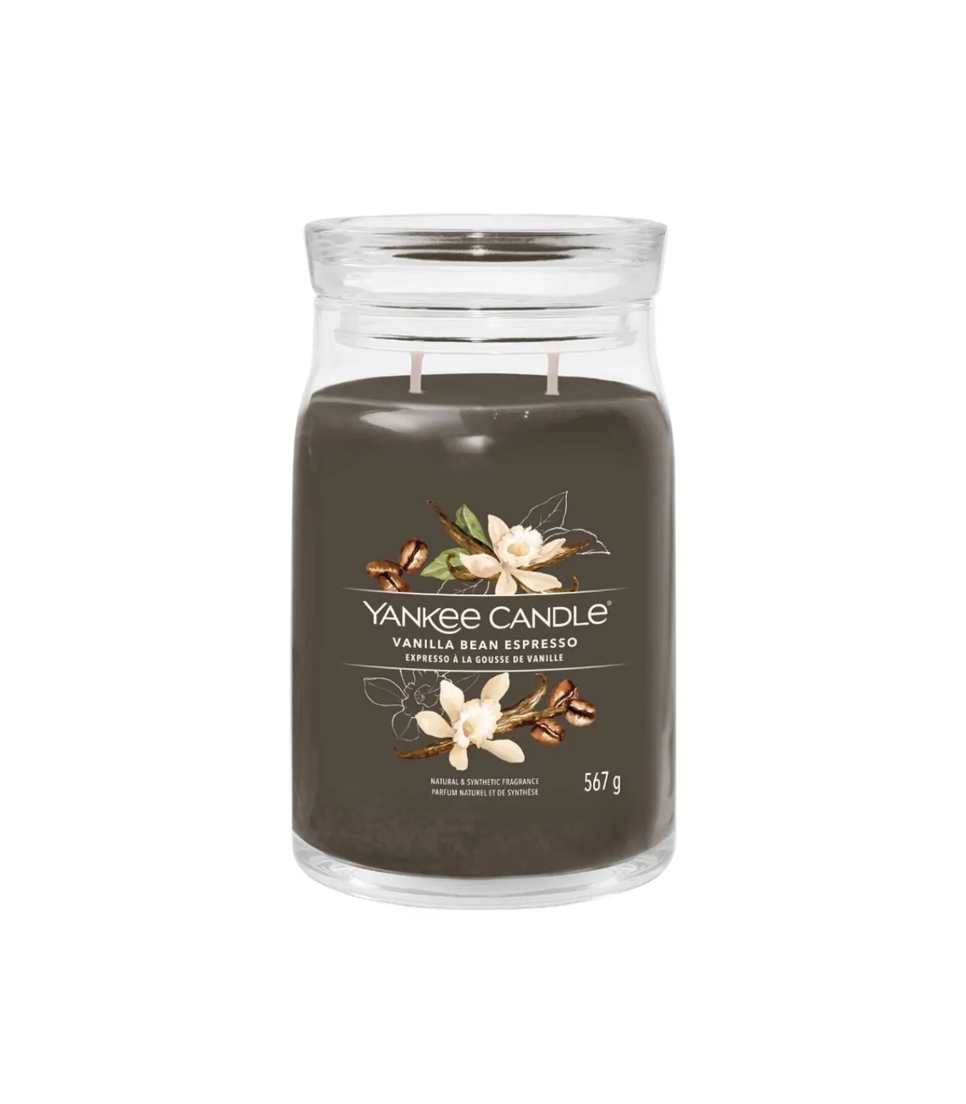 Outlet Geurkaars Vanilla Bean Espresso Signature Large Jar Kaarsen & Kaarshouders
