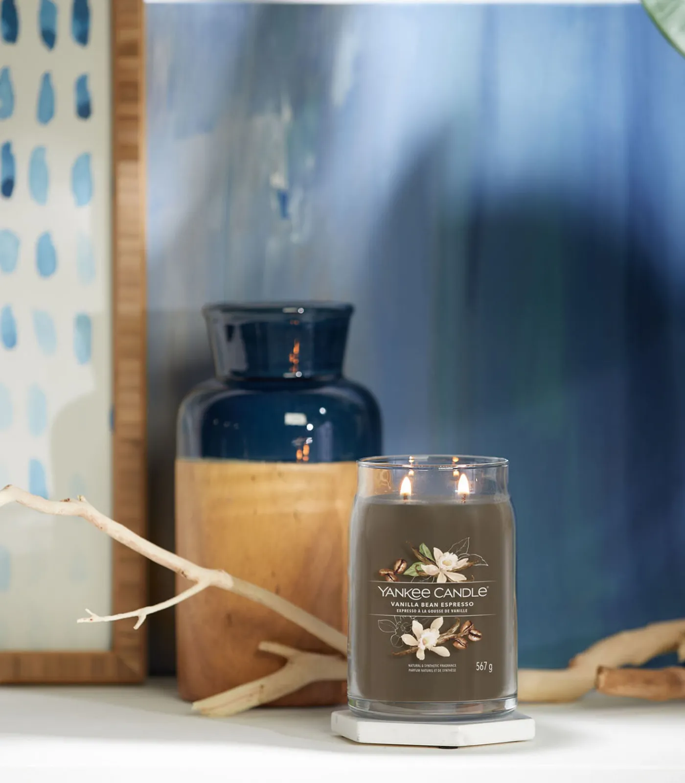 Outlet Geurkaars Vanilla Bean Espresso Signature Large Jar Kaarsen & Kaarshouders