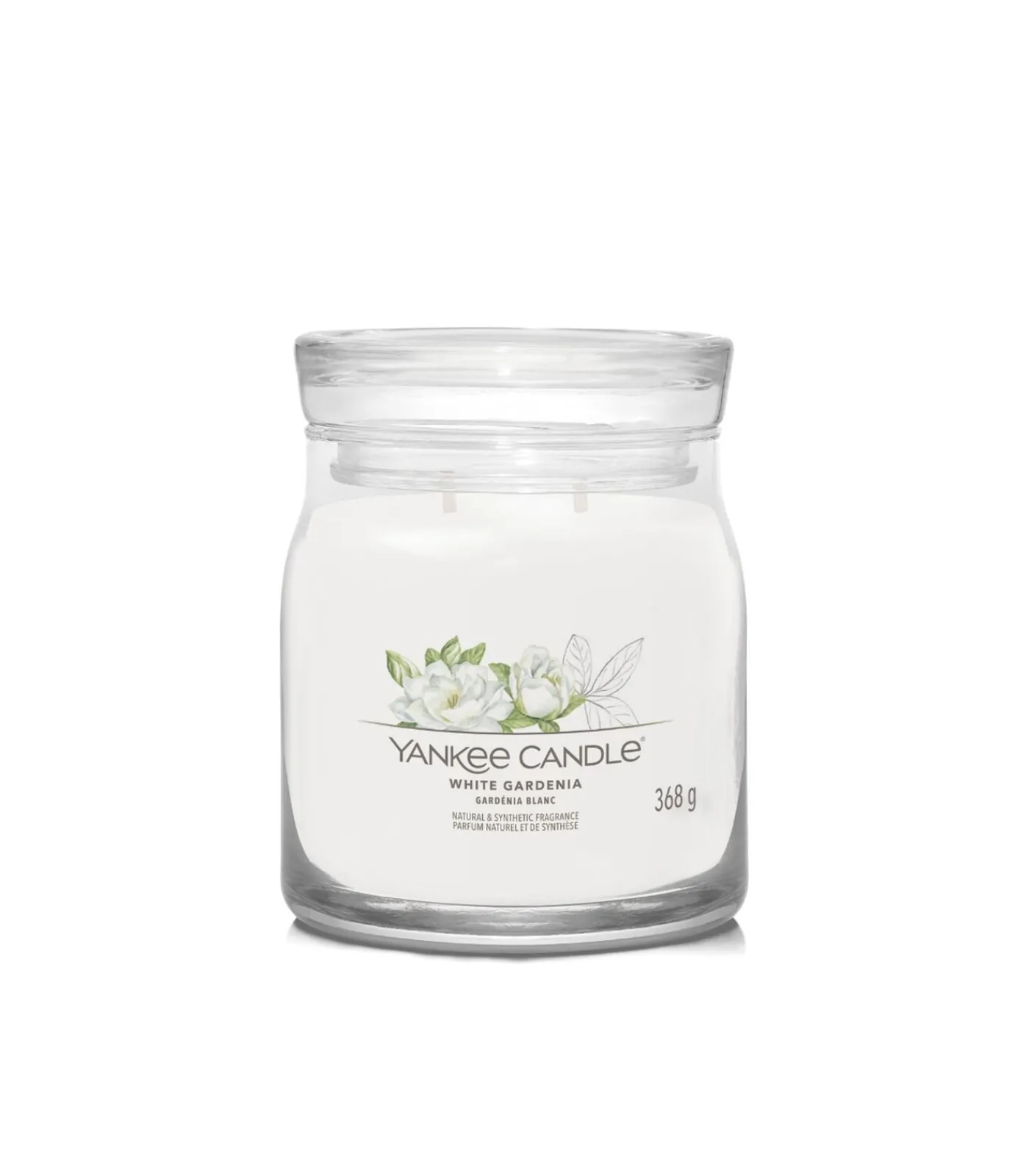 Hot Geurkaars White Gardenia Signature Medium Jar Kaarsen & Kaarshouders