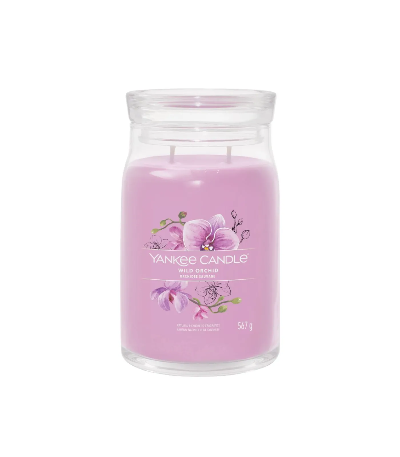 Clearance Geurkaars Wild Orchid Large Jar Kaarsen & Kaarshouders