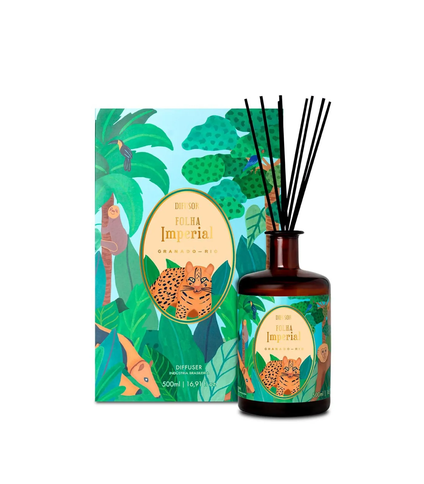 Outlet Geurstokjes Folha Imperial 500ml Huisparfums