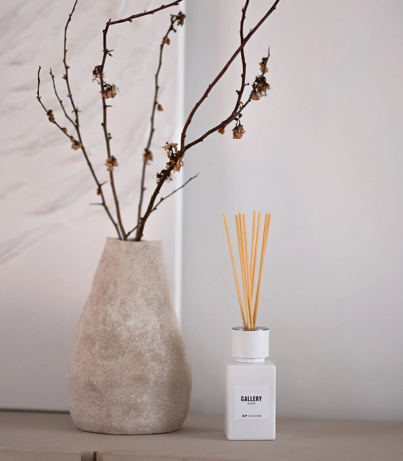 Discount Geurstokjes 120ml white Gallery Huisparfums