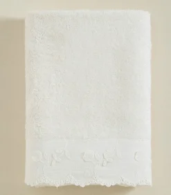 Gezichtshanddoek Flor 50x90 cm Ecru Handdoeken