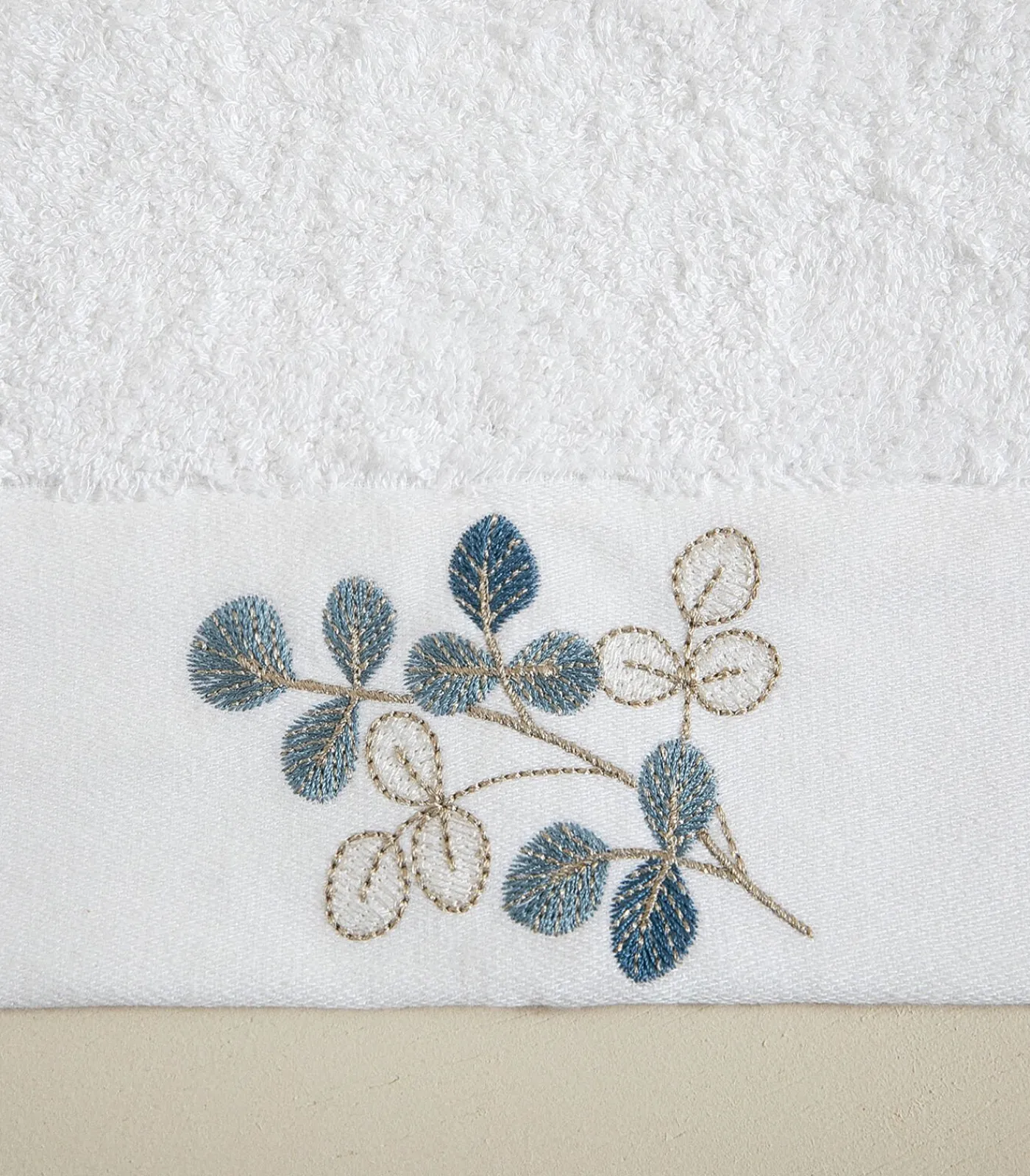 New Gezichtshanddoek Natureza 50x90 cm Wit Handdoeken