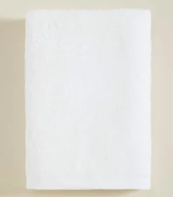 Outlet Gezichtshanddoek Solid 50x90 cm Wit Handdoeken