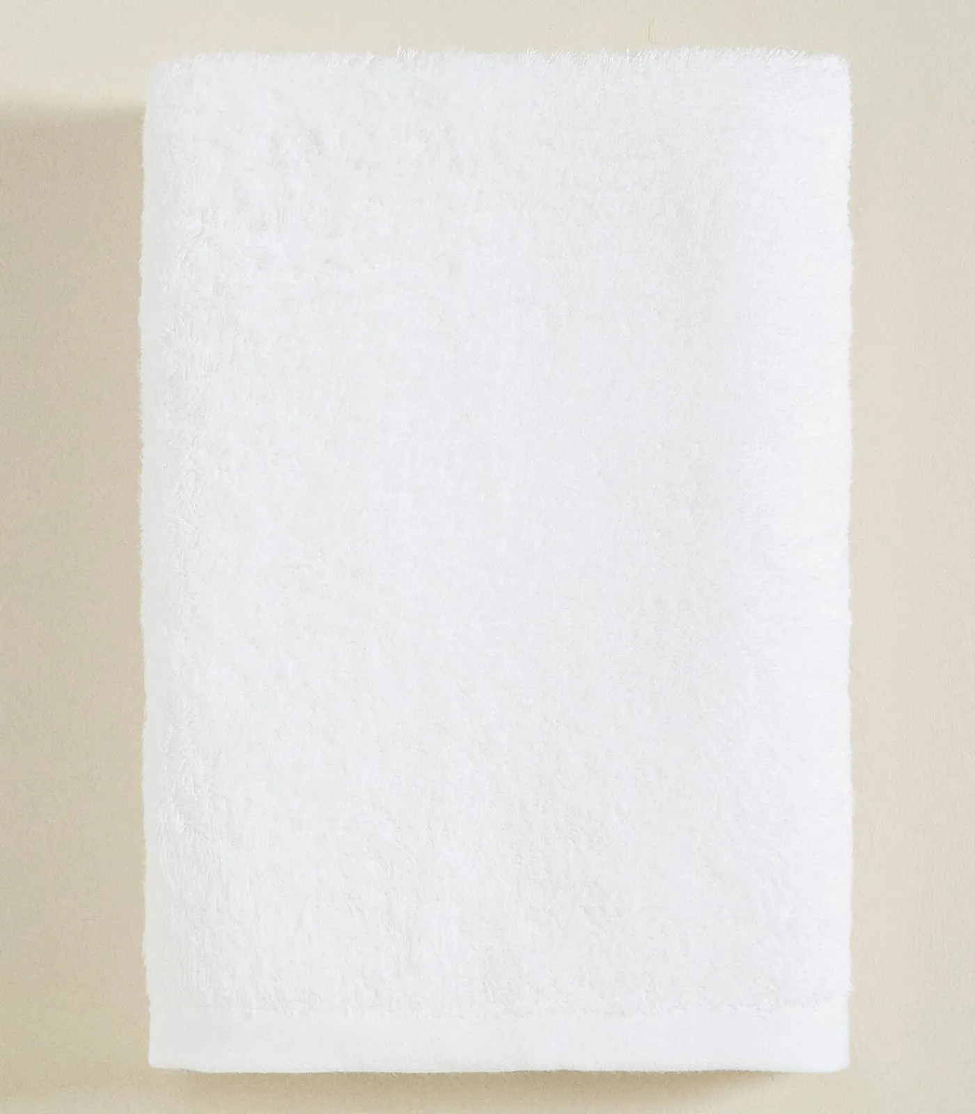 Outlet Gezichtshanddoek Solid 50x90 cm Wit Handdoeken