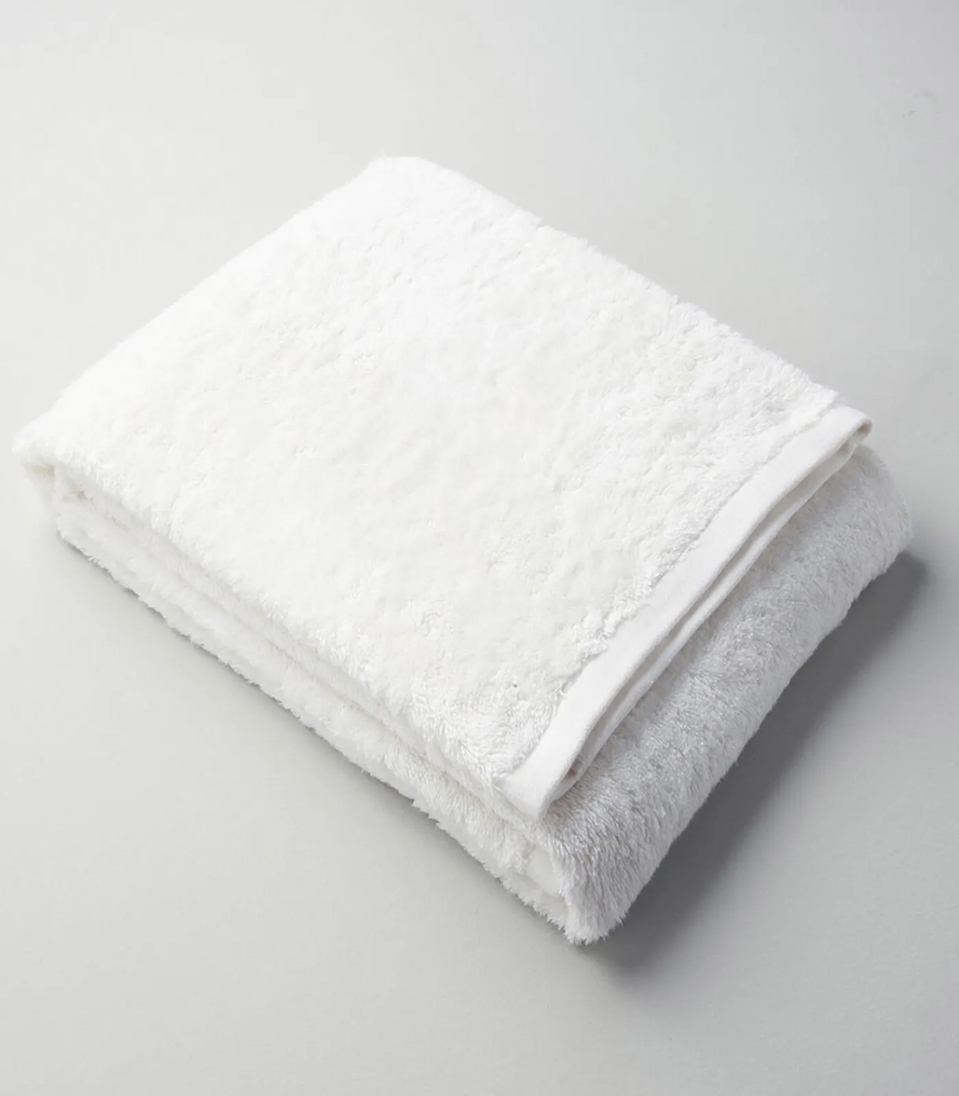 Clearance Gezichtshanddoek Solid 85x150 cm Wit Handdoeken