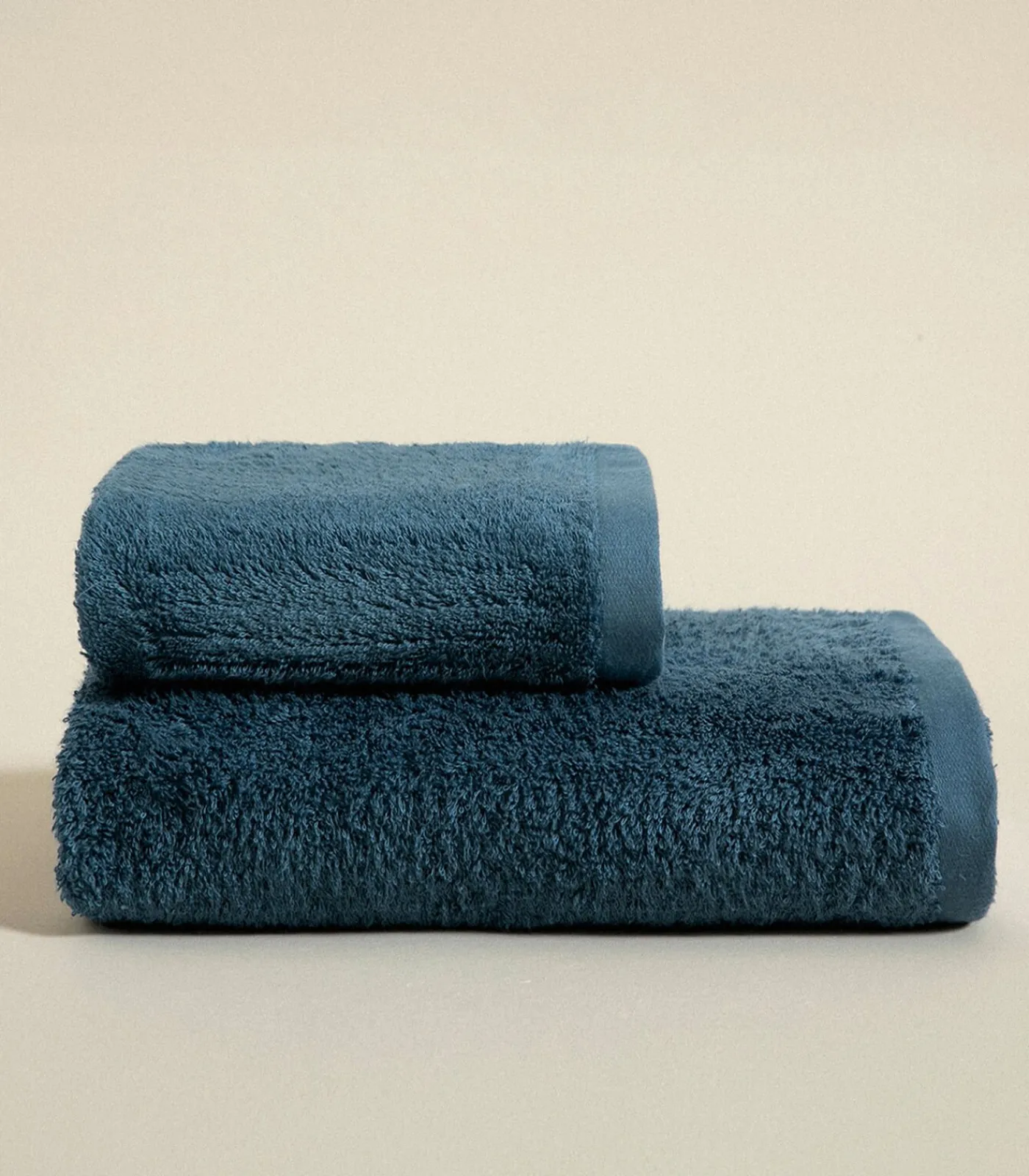 Clearance Gezichtshanddoek Solid 50x90 cm Nachtblauw Handdoeken