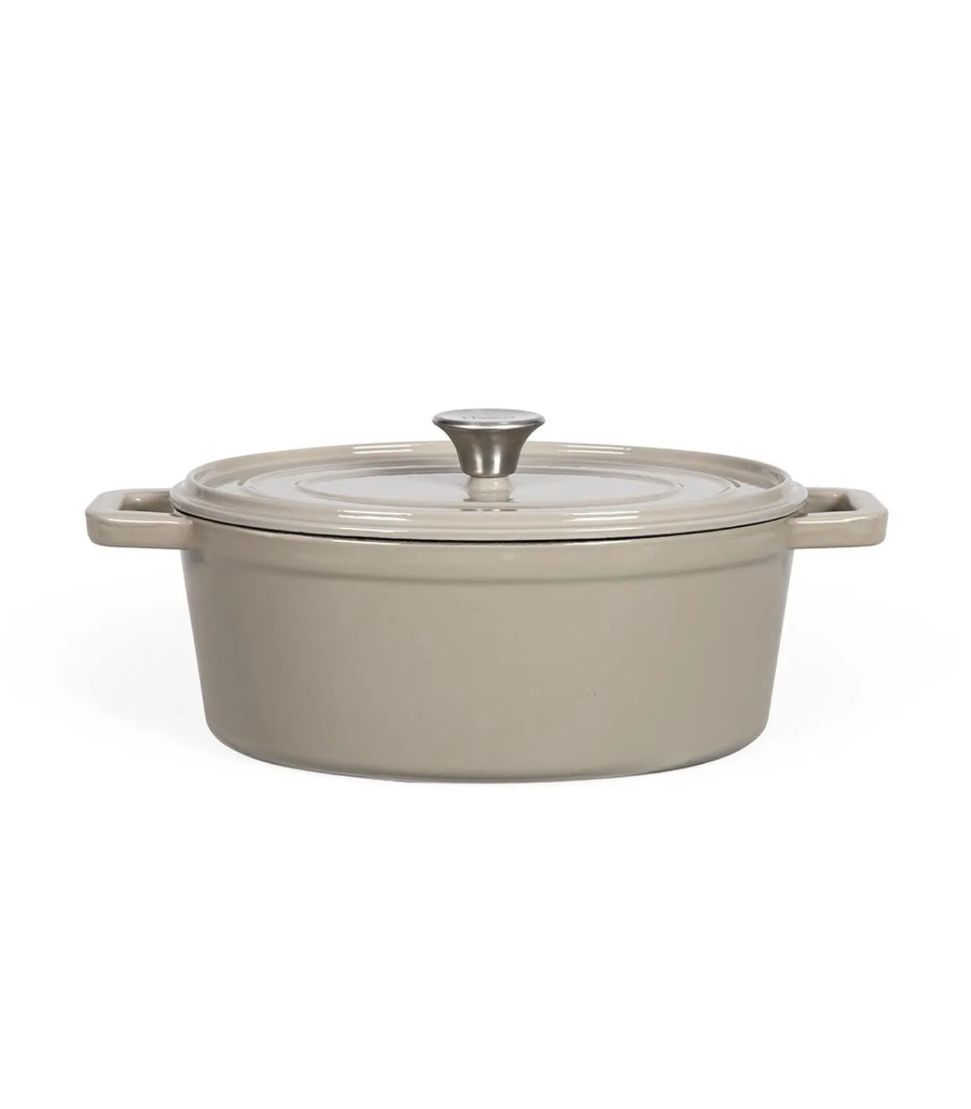 New Gietijzeren ovale braadpan Potten & Pannen