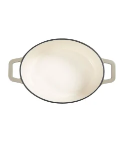 New Gietijzeren ovale braadpan Potten & Pannen