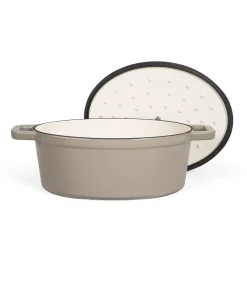 New Gietijzeren ovale braadpan Potten & Pannen