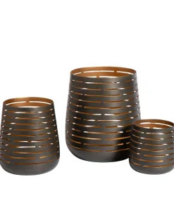 Online Gladys - Theelichthouder - Zwart Decoratie