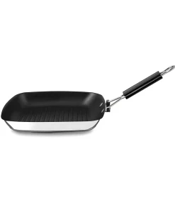 Glamour Diamond Grillpan 28x28cm (z/Deksel) Potten & Pannen