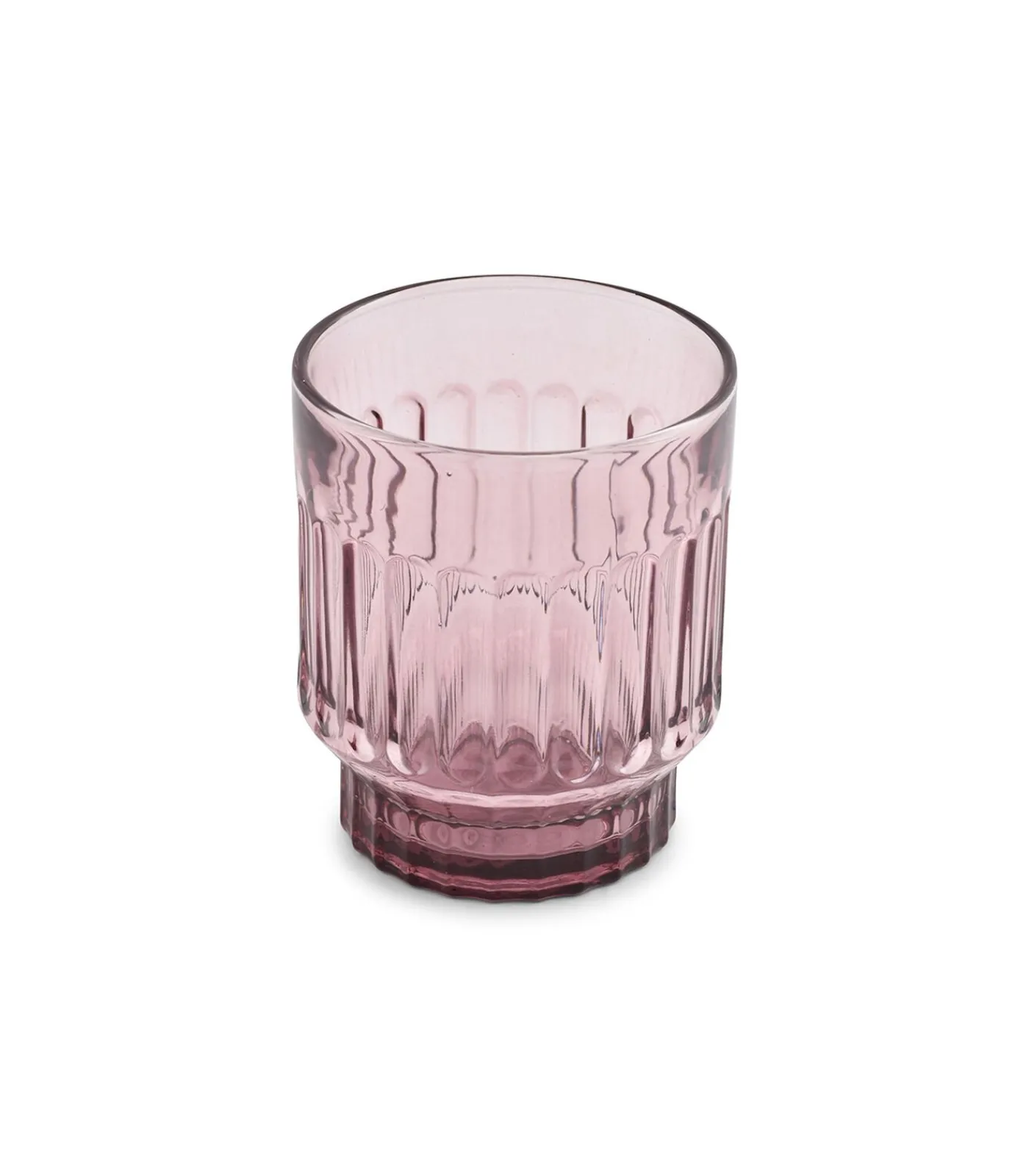 Discount Glas 30cl roze Tone - set/4 Glazen & Karaffen