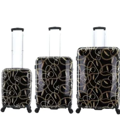 Hot Golden Age Reiskofferset 55/67/76 cm (S/M/L) 8 wielen Trolleys