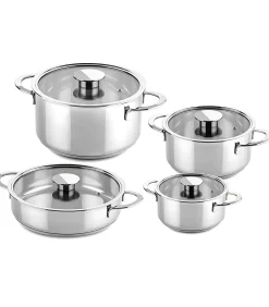 Online Gourmet Promotiepakket 4Dlg Potten & Pannen