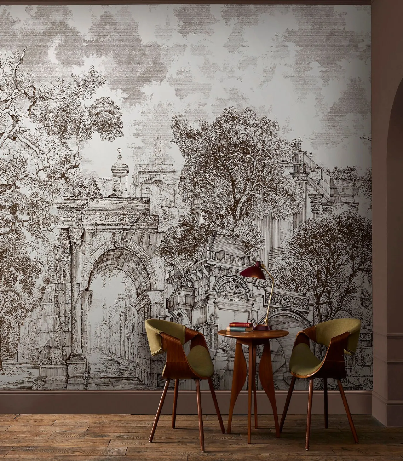 Sale Fotobehang Rivington Folly Dusk Wanddecoratie