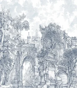 Outlet Fotobehang Rivington Folly Firework Wanddecoratie